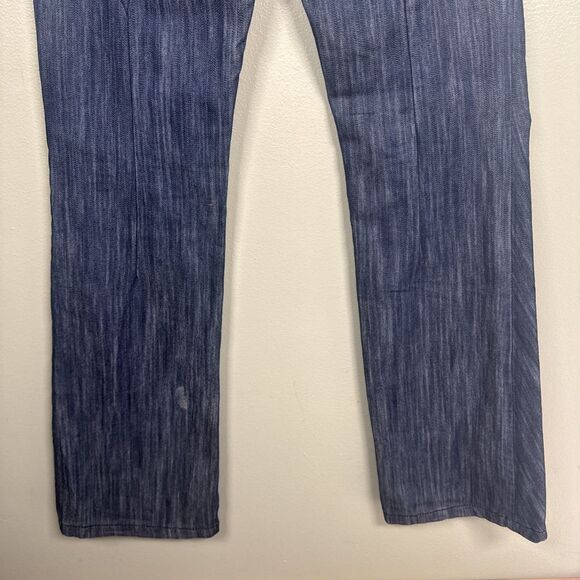New London Amoureusement Anthony Frym Y2K Dark Wash Slight Flare Sz 29 (30x33.5) - Picture 7 of 16
